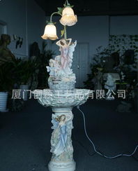 歐式流水落地?zé)?點(diǎn)亮客廳的藝術(shù)與格調(diào)